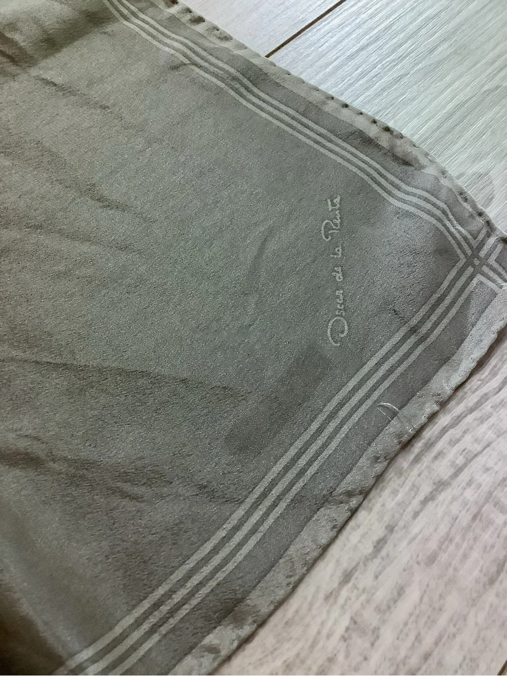 Oscar de la Renta Silk Square Scarf